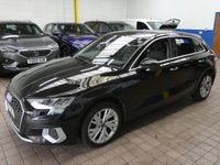 USED 2021 70 AUDI A3 1.4 TFSIe 40 Sport Sportback 5dr Petrol Plug-in Hybrid S Tronic Euro 6 (s/s) 13kWh (204 ps) SAT NAV ANDROID APPLE CARPLAY LEATHER CRUISE 1 OWNER EXCELLENT SERVICE HISTORY WARRANTY
