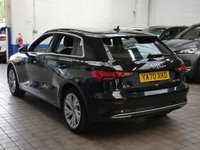 USED 2021 70 AUDI A3 1.4 TFSIe 40 Sport Sportback 5dr Petrol Plug-in Hybrid S Tronic Euro 6 (s/s) 13kWh (204 ps) SAT NAV ANDROID APPLE CARPLAY LEATHER CRUISE 1 OWNER EXCELLENT SERVICE HISTORY WARRANTY