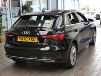 USED 2021 70 AUDI A3 1.4 TFSIe 40 Sport Sportback 5dr Petrol Plug-in Hybrid S Tronic Euro 6 (s/s) 13kWh (204 ps) SAT NAV ANDROID APPLE CARPLAY LEATHER CRUISE 1 OWNER EXCELLENT SERVICE HISTORY WARRANTY