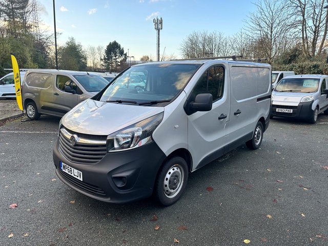 2019 68 Vauxhall Vivaro 1.6 CDTi 2700 Panel Van 5dr Diesel Manual L1 H1 Euro 6 (95 ps)