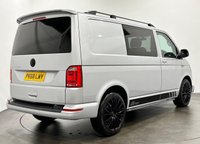 USED 2018 68 VOLKSWAGEN TRANSPORTER 2.0 TDI T28 BlueMotion Tech Highline 6 Seater Window Van 5dr Diesel Manual FWD SWB Euro 6 (s/s) (150 ps) 6 Seater, 6 Speed, 150 BHP, Airconditioning , Full Leather