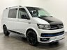 USED 2018 68 VOLKSWAGEN TRANSPORTER 2.0 TDI T28 BlueMotion Tech Highline 6 Seater Window Van 5dr Diesel Manual FWD SWB Euro 6 (s/s) (150 ps) 6 Seater, 6 Speed, 150 BHP, Airconditioning , Full Leather