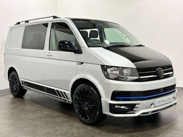 2018 68 Volkswagen Transporter 2.0 TDI T28 BlueMotion Tech Highline 6 Seater Window Van 5dr Diesel Manual FWD SWB Euro 6 (s/s) (150 ps)