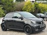USED 2016 66 SMART FORFOUR 0.9T Edition Black Hatchback 5dr Petrol Manual Euro 6 (s/s) (90 ps) 