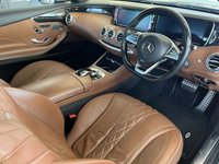 USED 2016 16 MERCEDES-BENZ S-CLASS 4.7 S500 V8 AMG Line Coupe 2dr Petrol G-Tronic Euro 6 (s/s) (455 ps) Burmester Sound - Espresso Leather