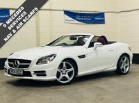 USED 2014 14 MERCEDES-BENZ SLK 2.1 SLK250 CDi AMG Sport Convertible 2 Door Diesel G-Tronic+ Euro 5 (s/s) (204 ps) 9 MERCEDES SERVICES TO 44,011 MILES