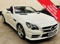 USED 2014 14 MERCEDES-BENZ SLK 2.1 SLK250 CDi AMG Sport Convertible 2 Door Diesel G-Tronic+ Euro 5 (s/s) (204 ps) 9 MERCEDES SERVICES TO 44,011 MILES