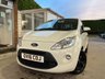 USED 2016 16 FORD KA 1.2 Zetec White Edition Hatchback 3dr Petrol Manual Euro 6 (s/s) (69 ps) AIRCON, PARK SENS, BTOOTH, SH