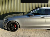 USED 2015 15 MERCEDES-BENZ C-CLASS 2.1 C220d AMG Line (Premium) Estate 5dr Diesel 7G-Tronic+ Euro 6 (s/s) (170 ps) FULL LEATHER HEATED SEATS SAT NAV