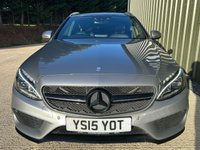 USED 2015 15 MERCEDES-BENZ C-CLASS 2.1 C220d AMG Line (Premium) Estate 5dr Diesel 7G-Tronic+ Euro 6 (s/s) (170 ps) FULL LEATHER HEATED SEATS SAT NAV