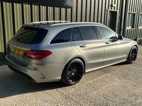 USED 2015 15 MERCEDES-BENZ C-CLASS 2.1 C220d AMG Line (Premium) Estate 5dr Diesel 7G-Tronic+ Euro 6 (s/s) (170 ps) FULL LEATHER HEATED SEATS SAT NAV