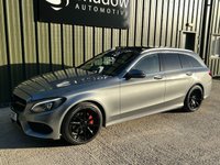 USED 2015 15 MERCEDES-BENZ C-CLASS 2.1 C220d AMG Line (Premium) Estate 5dr Diesel 7G-Tronic+ Euro 6 (s/s) (170 ps) FULL LEATHER HEATED SEATS SAT NAV
