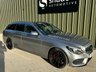 USED 2015 15 MERCEDES-BENZ C-CLASS 2.1 C220d AMG Line (Premium) Estate 5dr Diesel 7G-Tronic+ Euro 6 (s/s) (170 ps) FULL LEATHER HEATED SEATS SAT NAV