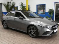 USED 2021 71 MERCEDES-BENZ A-CLASS 1.3 A250e 15.6kWh AMG Line Edition (Premium Plus) Saloon 4dr Petrol Plug-in Hybrid 8G-DCT Euro 6 (s/s) (218 ps) SAT NAV PANORAMIC SUNROOF REAR VIEW CAMERA PART LEATHER INTERIOR HEATED SEATS CRUISE CONTROL PARKING SENSORS 1 OWNER SERVICE HISTORY WARRANTY