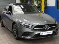 USED 2021 71 MERCEDES-BENZ A-CLASS 1.3 A250e 15.6kWh AMG Line Edition (Premium Plus) Saloon 4dr Petrol Plug-in Hybrid 8G-DCT Euro 6 (s/s) (218 ps) SAT NAV PANORAMIC SUNROOF REAR VIEW CAMERA PART LEATHER INTERIOR HEATED SEATS CRUISE CONTROL PARKING SENSORS 1 OWNER SERVICE HISTORY WARRANTY