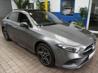 USED 2021 71 MERCEDES-BENZ A-CLASS 1.3 A250e 15.6kWh AMG Line Edition (Premium Plus) Saloon 4dr Petrol Plug-in Hybrid 8G-DCT Euro 6 (s/s) (218 ps) SAT NAV PANORAMIC SUNROOF REAR VIEW CAMERA PART LEATHER INTERIOR HEATED SEATS CRUISE CONTROL PARKING SENSORS 1 OWNER SERVICE HISTORY WARRANTY