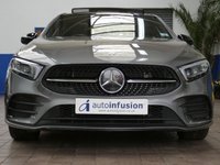 USED 2021 71 MERCEDES-BENZ A-CLASS 1.3 A250e 15.6kWh AMG Line Edition (Premium Plus) Saloon 4dr Petrol Plug-in Hybrid 8G-DCT Euro 6 (s/s) (218 ps) SAT NAV PANORAMIC SUNROOF REAR VIEW CAMERA PART LEATHER INTERIOR HEATED SEATS CRUISE CONTROL PARKING SENSORS 1 OWNER SERVICE HISTORY WARRANTY