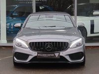 USED 2017 17 MERCEDES-BENZ C-CLASS 2.1 C220d AMG Line (Premium Plus) Cabriolet 2dr Diesel G-Tronic+ Euro 6 (s/s) (170 ps) VERY LOW MILEAGE.