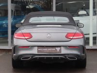 USED 2017 17 MERCEDES-BENZ C-CLASS 2.1 C220d AMG Line (Premium Plus) Cabriolet 2dr Diesel G-Tronic+ Euro 6 (s/s) (170 ps) VERY LOW MILEAGE.