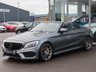 USED 2017 17 MERCEDES-BENZ C-CLASS 2.1 C220d AMG Line (Premium Plus) Cabriolet 2dr Diesel G-Tronic+ Euro 6 (s/s) (170 ps) VERY LOW MILEAGE.