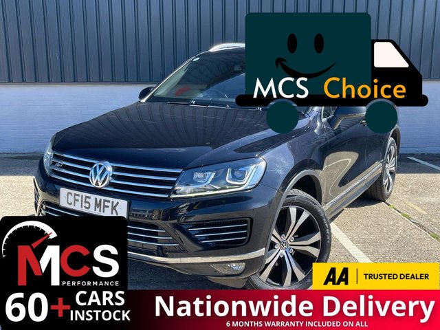 2015 15 VOLKSWAGEN TOUAREG 3.0 TDI V6 BlueMotion Tech R-Line SUV 5dr Diesel Tiptronic 4WD Euro 6 (s/s) (262 ps) NO TRUMP TARRIFS AT MCS !!