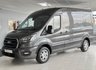 USED 2021 71 FORD TRANSIT 2.0 310 EcoBlue Limited Panel Van 5dr Diesel Automatic  FWD L2 H2 Euro 6 (s/s) (170 ps) LOW MILES REAR BULKHED WITH PLY LINED AND PLASTIC LOAD LINER