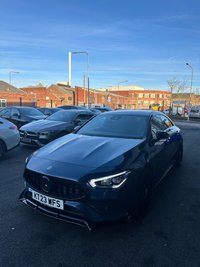 USED 2023 23 MERCEDES-BENZ CLA 1.3 CLA180h MHEV AMG Line (Premium) Coupe 4dr Petrol Hybrid 7G-DCT Euro 6 (s/s) (150 ps) 