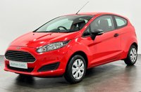 USED 2014 64 FORD FIESTA 1.25 Studio Hatchback 3dr Petrol Manual Euro 5 (60 ps) Race Red 12 Months MOT,  3 door Petrol