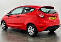 USED 2014 64 FORD FIESTA 1.25 Studio Hatchback 3dr Petrol Manual Euro 5 (60 ps) Race Red 12 Months MOT,  3 door Petrol