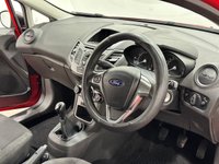 USED 2014 64 FORD FIESTA 1.25 Studio Hatchback 3dr Petrol Manual Euro 5 (60 ps) Race Red 12 Months MOT,  3 door Petrol