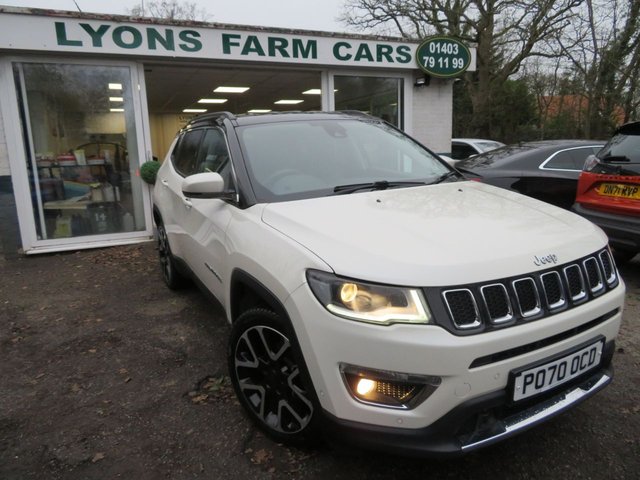 2020 70 Jeep Compass 1.6 MultiJetII Limited SUV 5dr Diesel Manual Euro 6 (s/s) (120 ps) *£1,800+ EXTRAS*
