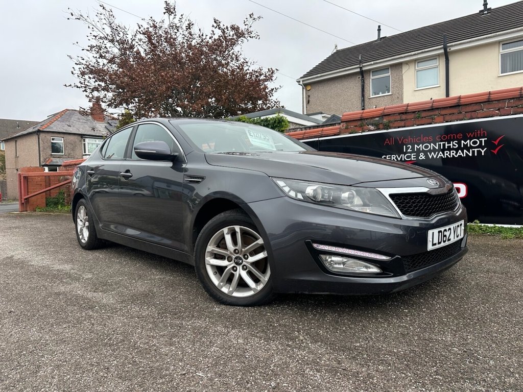 Grey 2012 Kia Optima Saloon Front-wheel drive Manual