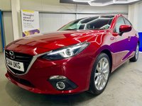 USED 2014 14 MAZDA MAZDA3 2.0 SKYACTIV-G Sport Nav Hatchback 5dr Petrol Manual Euro 5 (s/s) (165 ps) Nav,BOSE,P.Sensors,Cruise