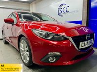 USED 2014 14 MAZDA MAZDA3 2.0 SKYACTIV-G Sport Nav Hatchback 5dr Petrol Manual Euro 5 (s/s) (165 ps) Nav,BOSE,P.Sensors,Cruise