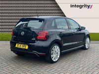 USED 2015 15 VOLKSWAGEN POLO 1.4 TSI BlueMotion Tech ACT BlueGT Hatchback 5dr Petrol Manual Euro 6 (s/s) (150 ps) Front and Rear PDC - Bluetooth
