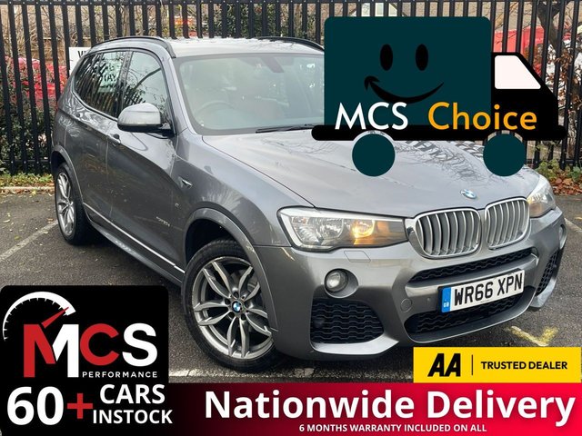 2016 66 BMW X3 30d M Sport Diesel Auto xDrive  AUTOTRADER RETAIL PRICE &pound;15040