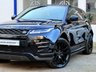 USED 2019 69 LAND ROVER RANGE ROVER EVOQUE 2.0 P200 MHEV R-DYNAMIC SE BLACK PACK STEPS SUV 5DR PETROL AUTO 4WD EURO 6 (S/S) 200 BHP SAT NAV CAMERA HEATED LEATHER SEATS~PRIVACY~STEPS