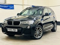 USED 2015 65 BMW X3 2.0 20D M Sport SUV Panoramic 5 Door Diesel Automatic X Drive Euro 6 (s/s) (190 ps) 1 OWNER WITH 7 SERVICES