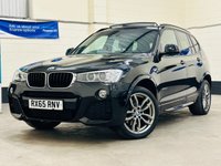 USED 2015 65 BMW X3 2.0 20D M Sport SUV Panoramic 5 Door Diesel Automatic X Drive Euro 6 (s/s) (190 ps) 1 OWNER WITH 7 SERVICES