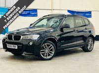 USED 2015 65 BMW X3 2.0 20D M Sport SUV Panoramic 5 Door Diesel Automatic X Drive Euro 6 (s/s) (190 ps) 1 OWNER WITH 7 SERVICES