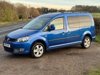 USED 2012 12 VOLKSWAGEN CADDY MAXI LIFE 1.6 TDI CR MPV 5dr Diesel DSG Euro 5 (102 ps) DIESEL AUTO