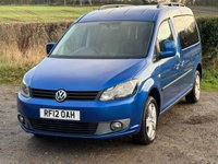 USED 2012 12 VOLKSWAGEN CADDY MAXI LIFE 1.6 TDI CR MPV 5dr Diesel DSG Euro 5 (102 ps) DIESEL AUTO