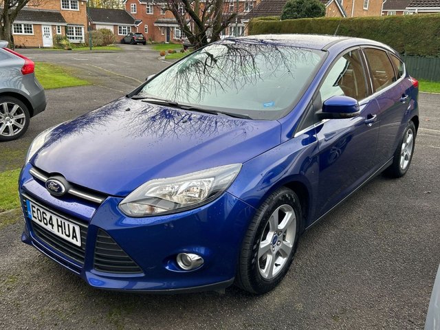 2014 FOCUS 1.6 TDCI ZETEC NAVIGATOR HATCHBACK 5DR DIESEL MANUAL EURO 5 S S... photo