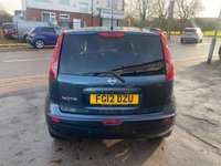 USED 2012 12 NISSAN NOTE 1.4 16V n-tec+ Hatchback 5dr Petrol Manual Euro 5 (88 ps) &pound;200 TO SECURE - DELIVERY AVAILABLE