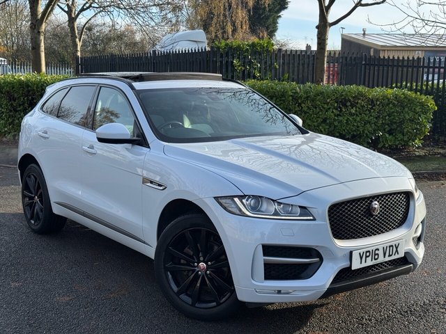 2016 16 Jaguar F-Pace 2.0 D180 R-Sport SUV 5dr Diesel Auto AWD Euro 6 (s/s) (180 ps)