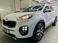 USED 2018 18 KIA SPORTAGE 1.7 CRDi GT-Line SUV 5dr Diesel Manual Euro 6 (s/s) (114 bhp) Cruise,Nav,Sensors,R.Camera,Heated Leather