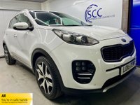 USED 2018 18 KIA SPORTAGE 1.7 CRDi GT-Line SUV 5dr Diesel Manual Euro 6 (s/s) (114 bhp) Cruise,Nav,Sensors,R.Camera,Heated Leather