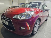 USED 2014 64 CITROEN DS3 1.2 PureTech DSign Hatchback 3dr Petrol Manual Euro 5 (82 ps) Cruise Control, &pound;20 Tax, 1 Previous Owner