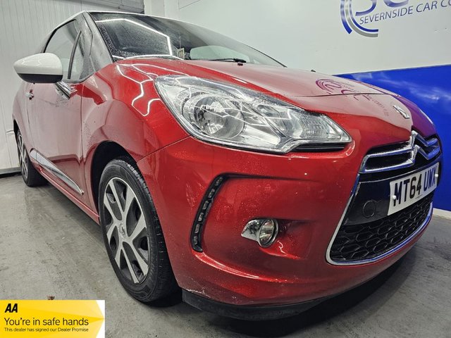 2014 64 Citroen DS3 1.2 PureTech DSign Hatchback 3dr Petrol Manual Euro 5 (82 ps)