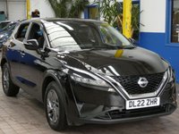 USED 2022 22 NISSAN QASHQAI 1.3 DIG-T MHEV Acenta Premium SUV 5dr Petrol Hybrid Manual Euro 6 (s/s) (140 ps) APP SAT NAV CRUISE CONTROL REAR VIEW CAMERA PARKING SENSORS 1 OWNER SERVICE HISTORY NISSAN WARRANTY